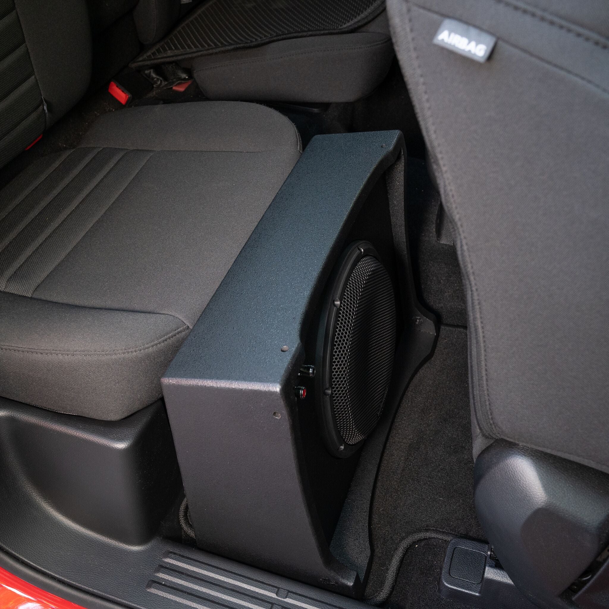 10" 400 Watt (RMS) Under Seat Subwoofer Enclosure (400 Watts RMS/800 Watts Max) for Chevy/GMC, Ford, & Toyota Trucks