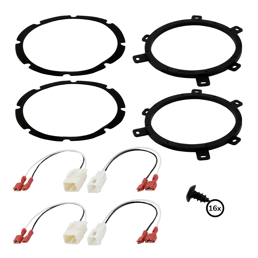 Jeep Wrangler JK (2011-2018) 6.5" Speaker Bracket Kit