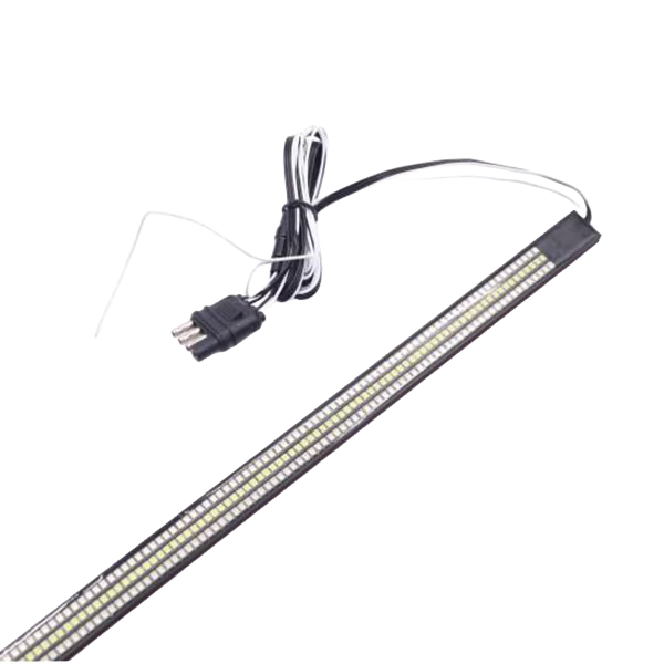 60" Triple Row LED Truck Tailgate Light Bar with Sequential Amber Turn Signals by Race Sport Lighting