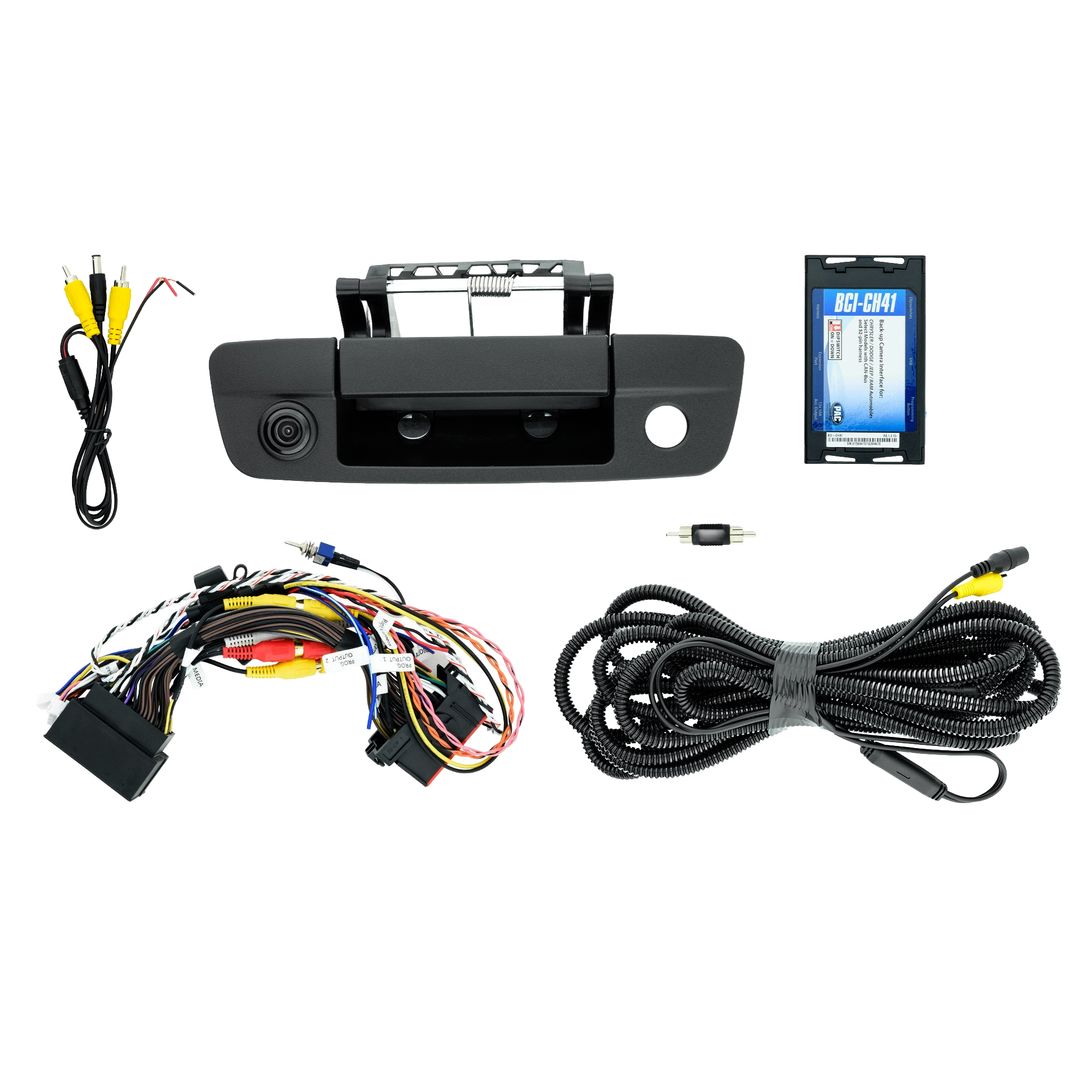 Dodge Ram/RAM Trucks (2013-2017) Backup Camera Kit with Tailgate with Plug-and-Play Interface