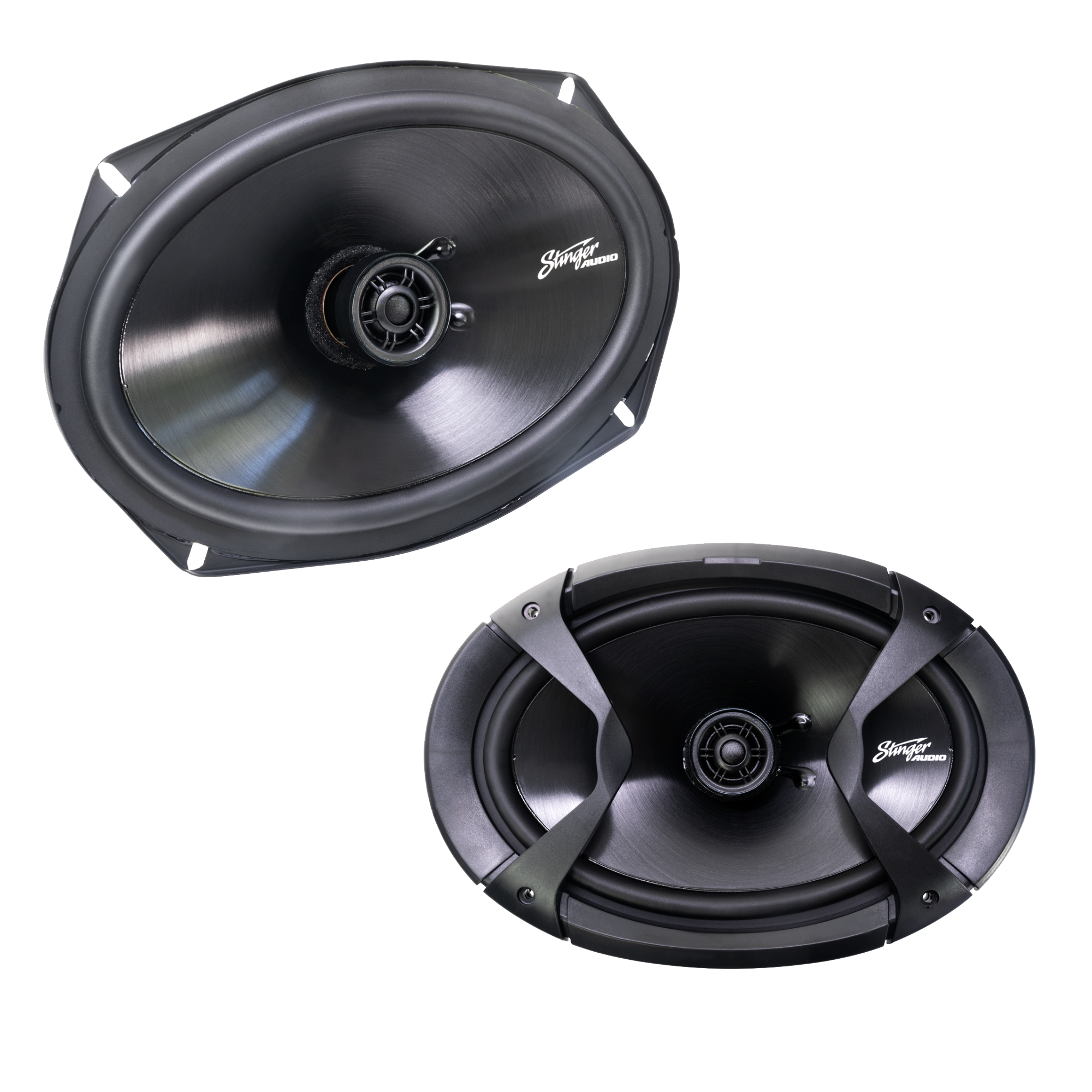 Stinger Audio 6x9" 50 Watt (RMS) Coaxial Car Speakers (Set of Two)