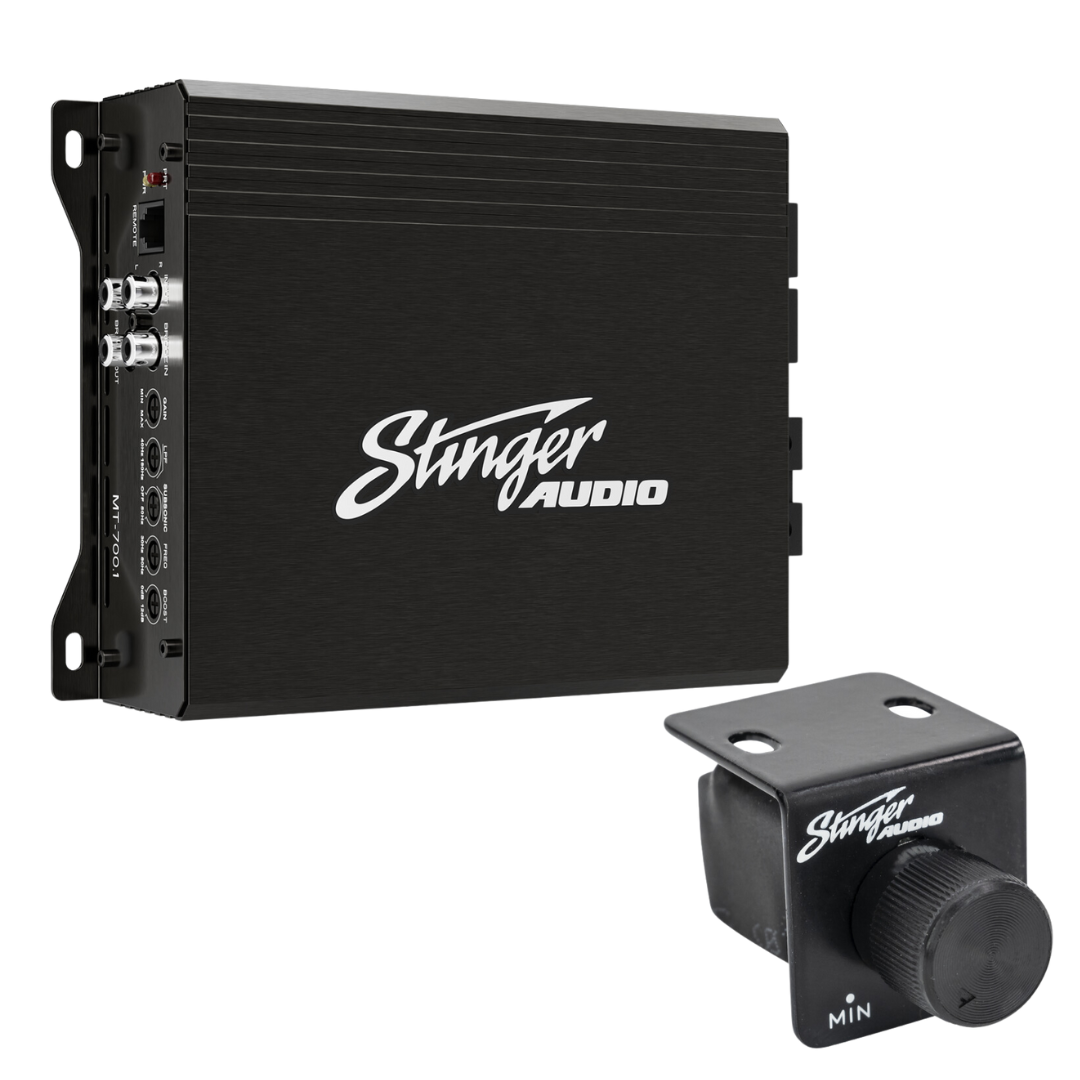 Stinger Audio MT-700.1 700 Watt (RMS) Class D Monoblock Car Audio Amplifier