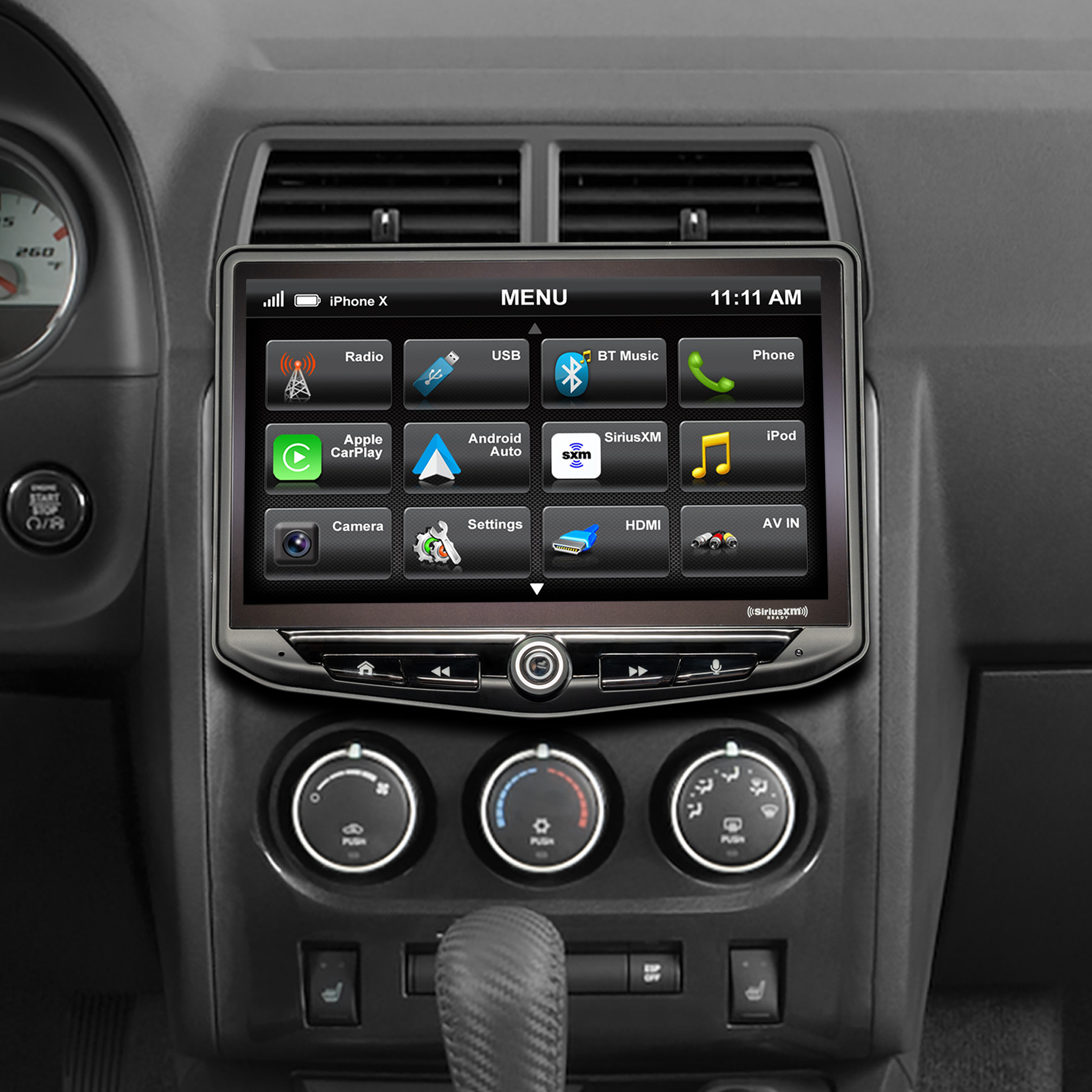 HEIGH10 Dodge Challenger (2008-2014)/Charger (2008-2010) 10" Radio Kit