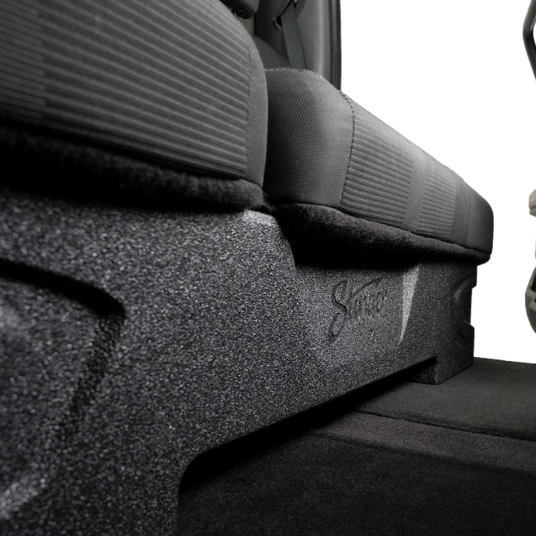 Ford F - 150 (2015 - 2023) / F - 250/350 Super Duty (2017+) Under Seat Dual 10" Loaded Subwoofer Enclosure by AudioControl