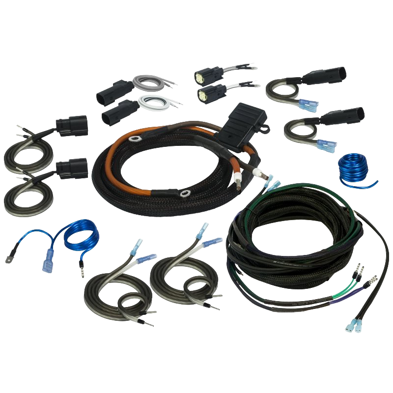HARLEY-DAVIDSON 2/4 CHANNEL UNIVERSAL AMPLIFIER WIRING KIT