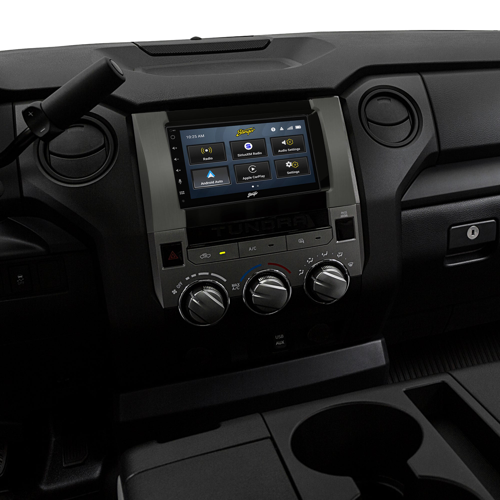 Toyota Tundra (2014-2019) 6.8 Inch Double DIN Radio Kit — Stinger