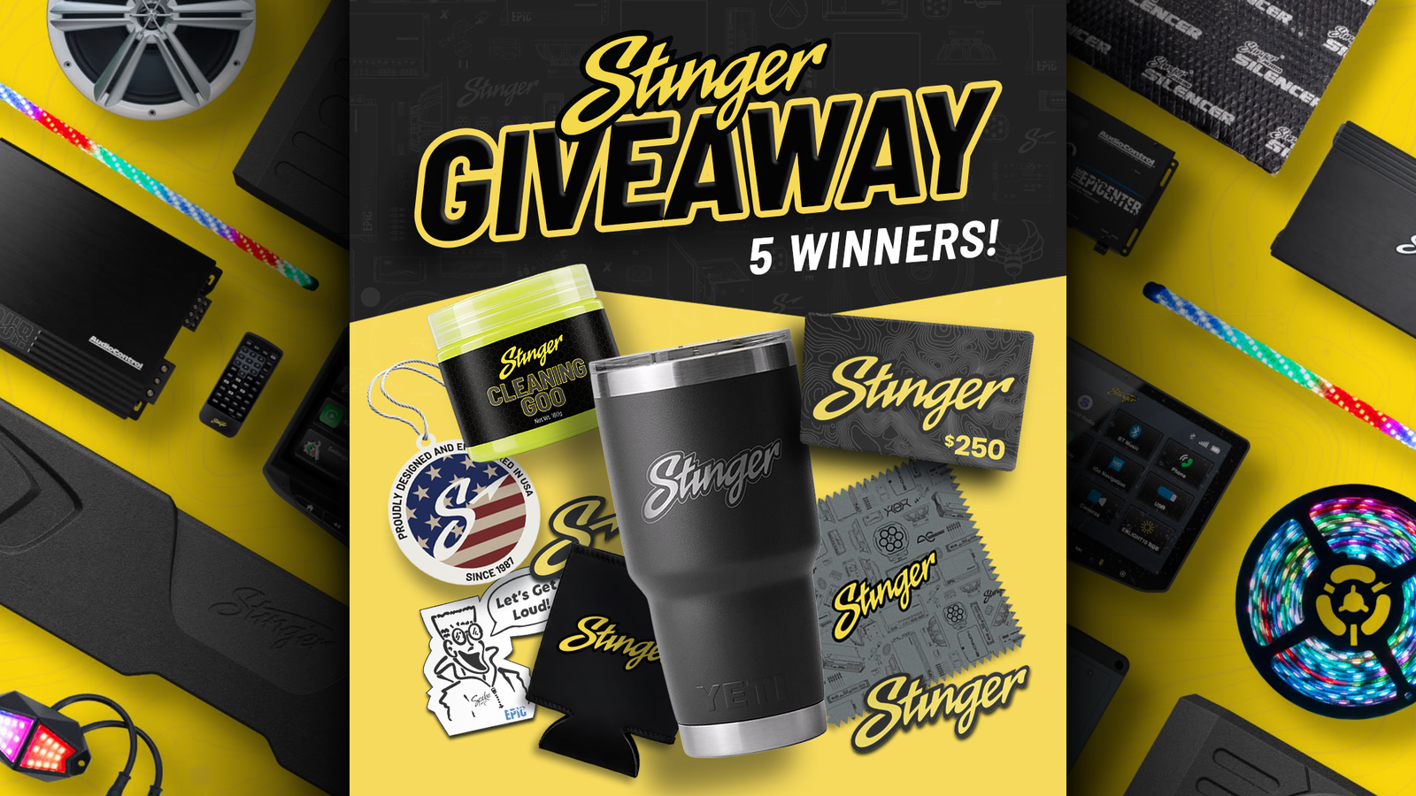 Win Big: Enter the Stinger Gift Card Giveaway