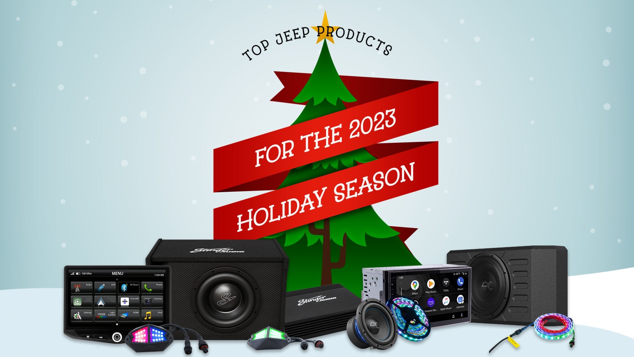 Top Jeep Products for the 2023 Holiday Season - Stinger