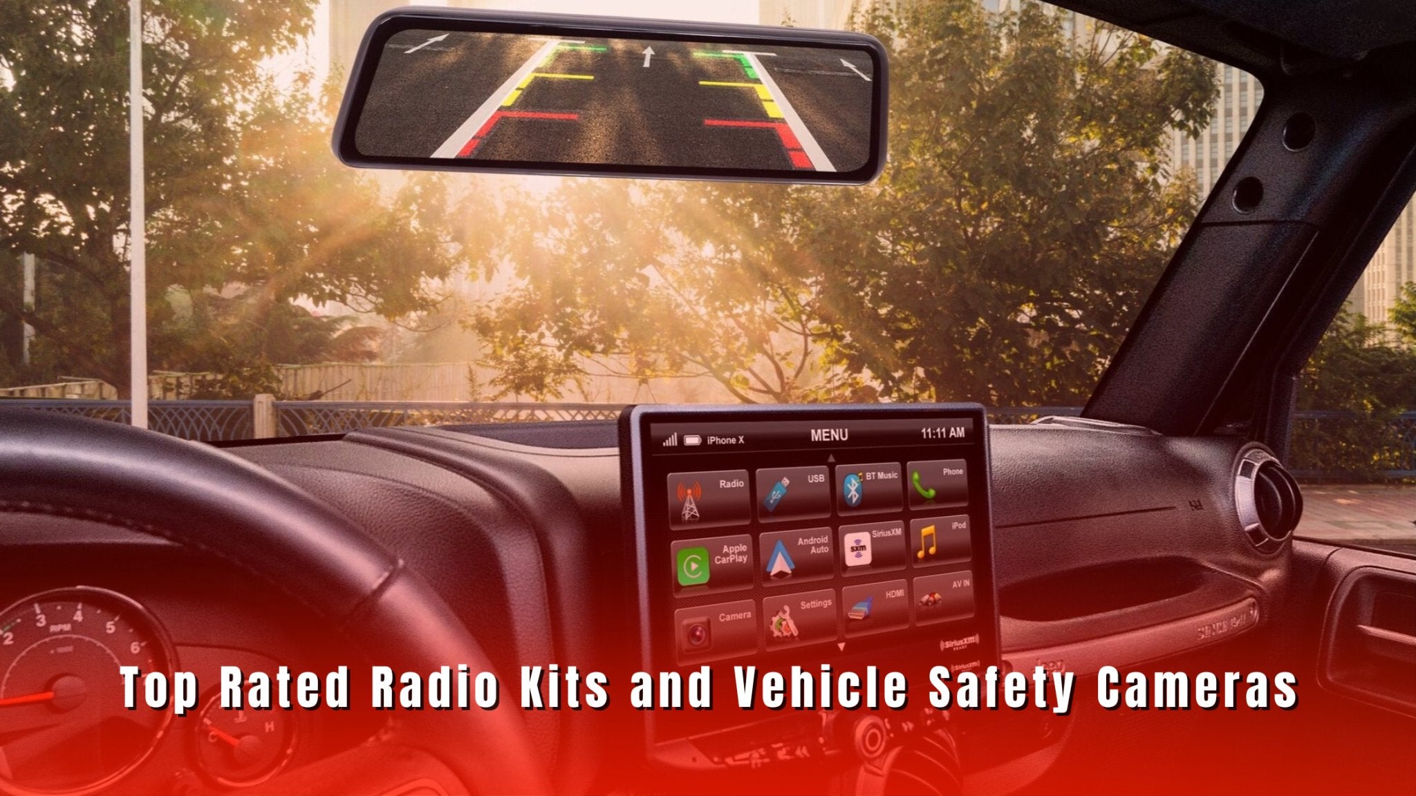 Top Rated Touchscreen Radio Kits and Vehicle Safety Cameras - Stinger