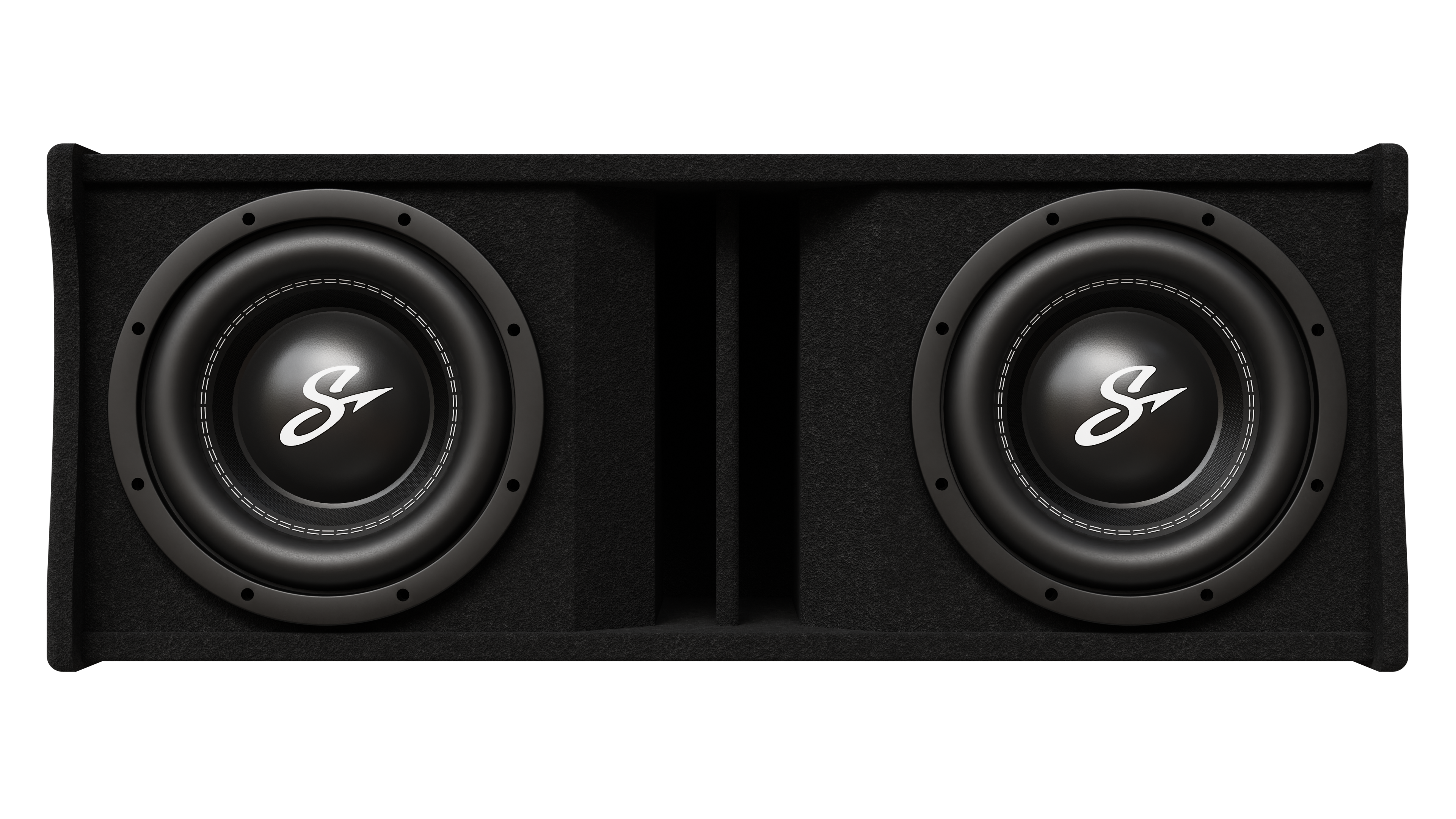 Dual 10" 1,400 Watt (RMS) Loaded Ported Subwoofer Box Enclosure (1,400 Watts RMS/2,400 Watts Max)