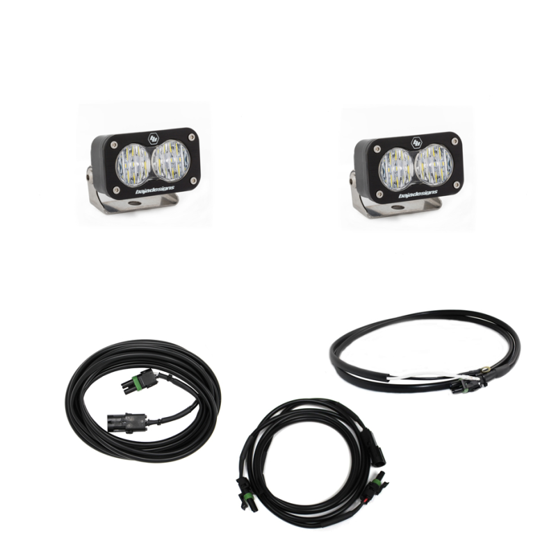 Baja Designs Jeep Wrangler JL Dual LED Reverse Light Kit S2 Sport with Upfitter (2021+)