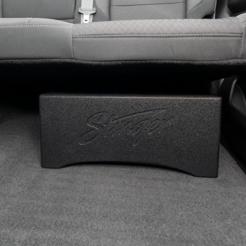 10" 400 Watt (RMS) Under Seat Subwoofer Enclosure (400 Watts RMS/800 Watts Max) for Chevy/GMC, Ford, & Toyota Trucks