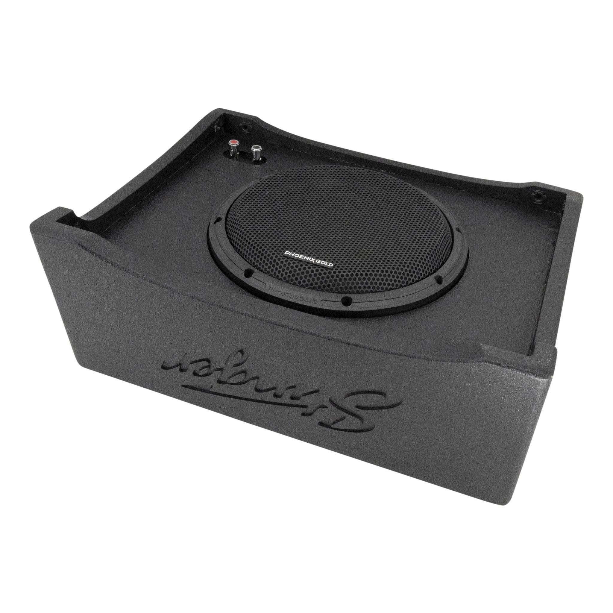 10" 400 Watt (RMS) Under Seat Subwoofer Enclosure (400 Watts RMS/800 Watts Max) for Chevy/GMC, Ford, & Toyota Trucks
