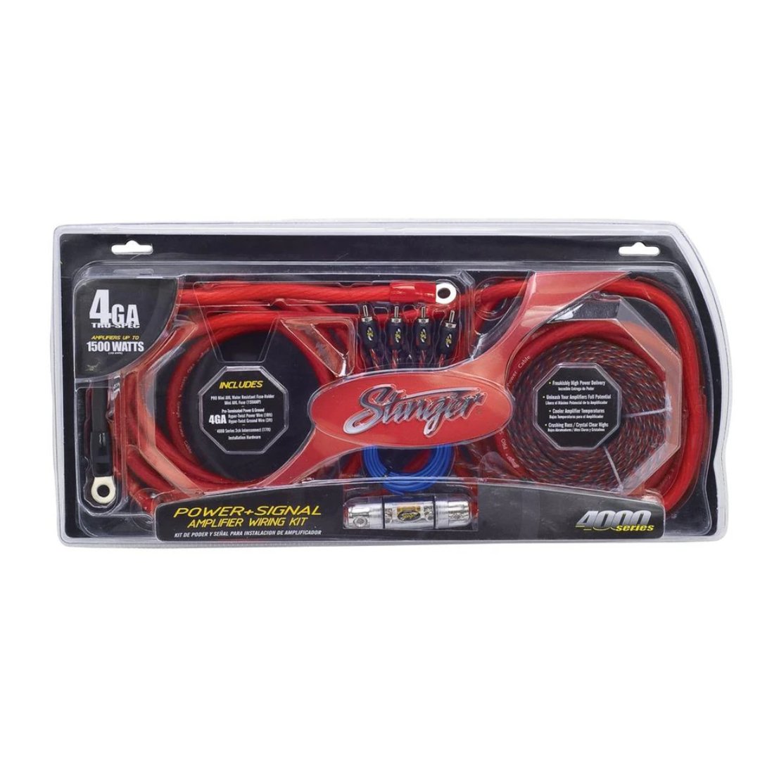 10GA 300 Watt Complete Amplifier Wiring Kit
