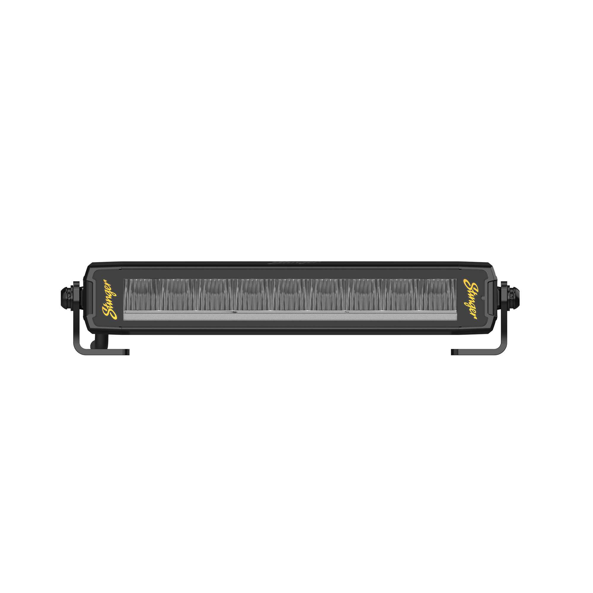 Black Stinger LED light bar with mounting brackets