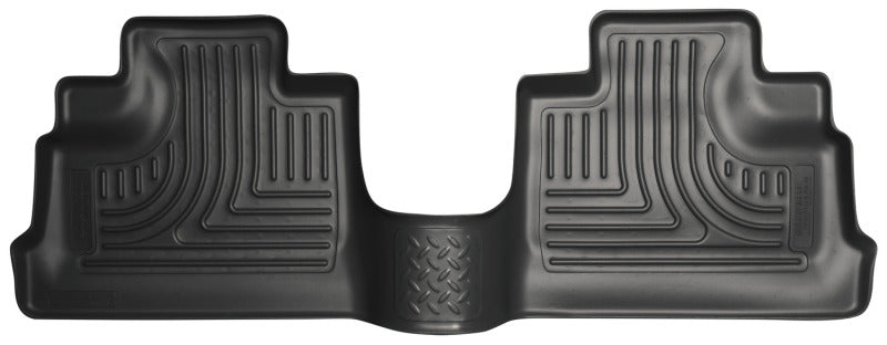 Husky Liners Jeep Wrangler JK Unlimited 4-Door WeatherBeater Rear Floor Liners (Black, 2011-2018)