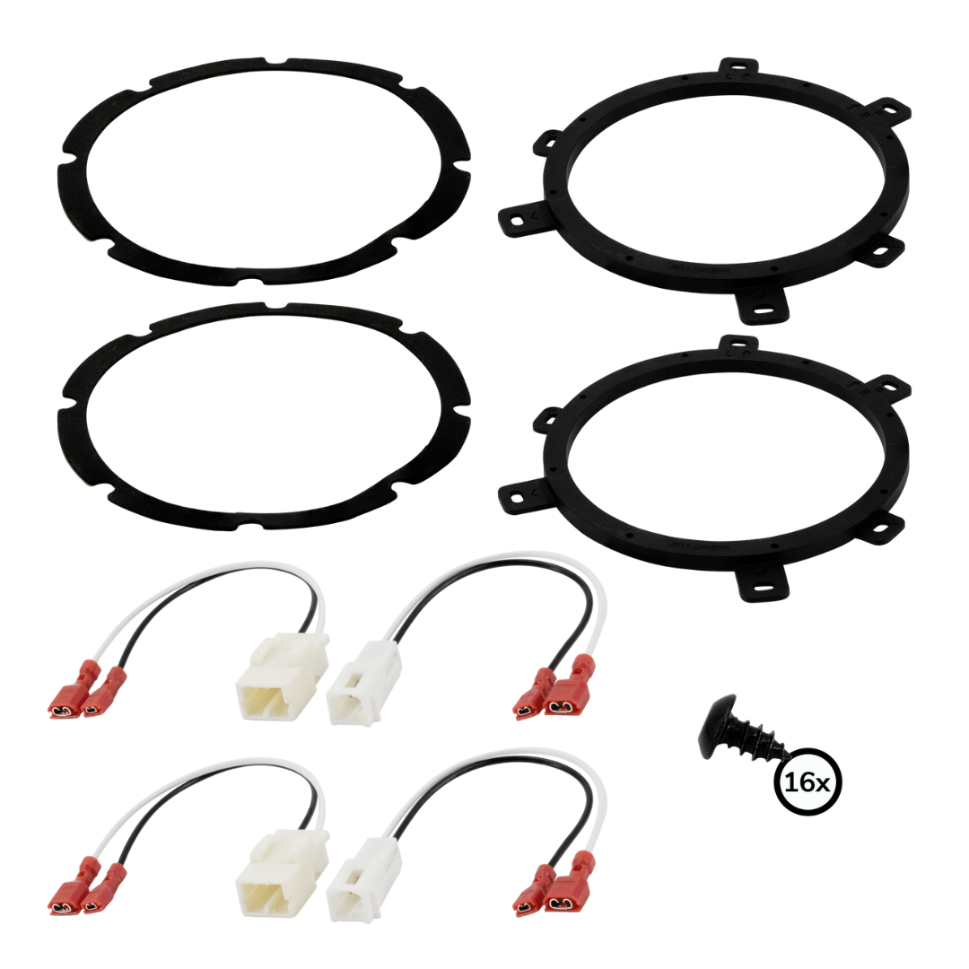 Jeep Wrangler JK (2011-2018) 6.5" Speaker Bracket Kit