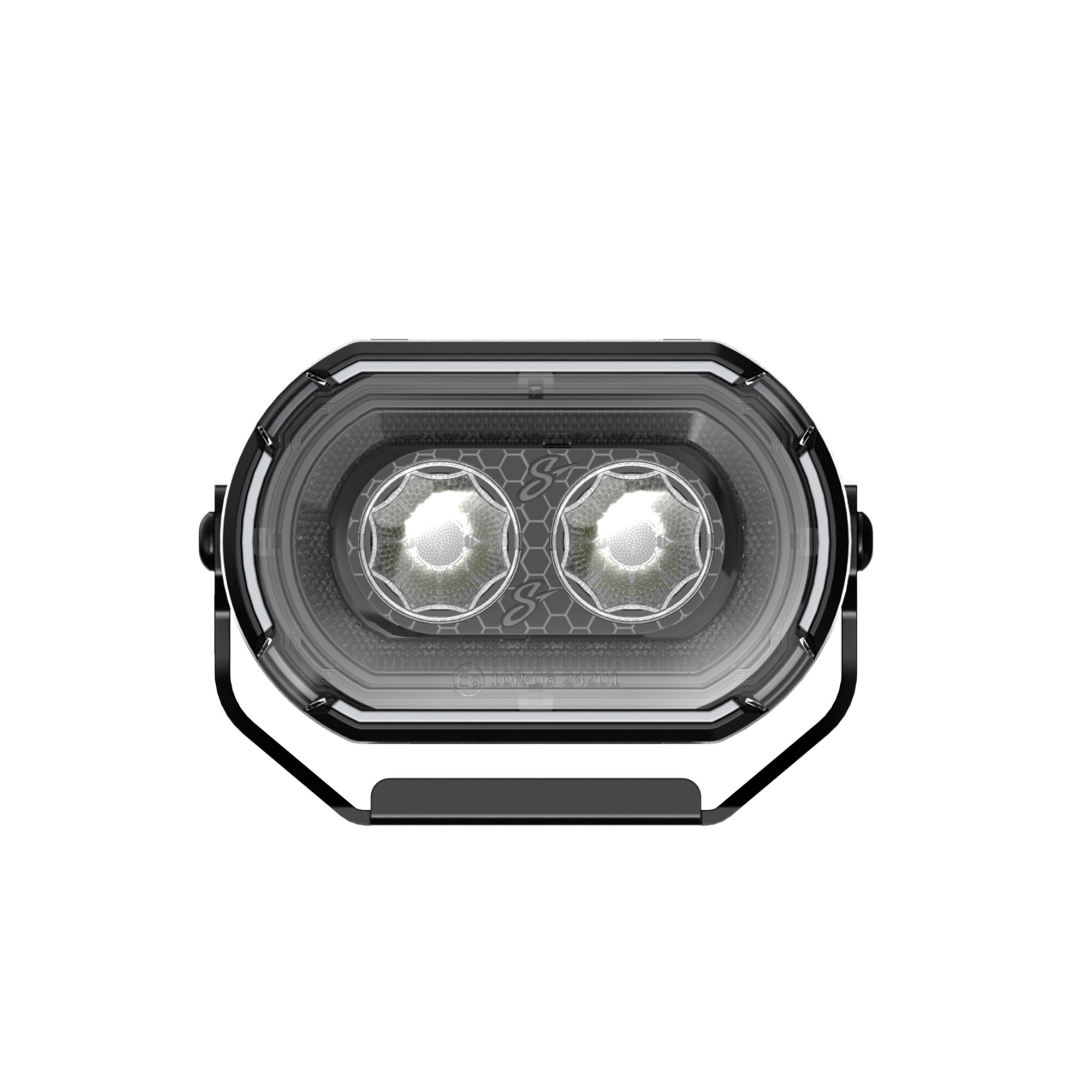 2x4 inch pod light on a white background
