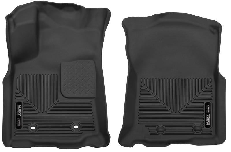 Husky Liners Toyota Tacoma Double Cab Pickup Front Floor Liners (Black, 2016-17)