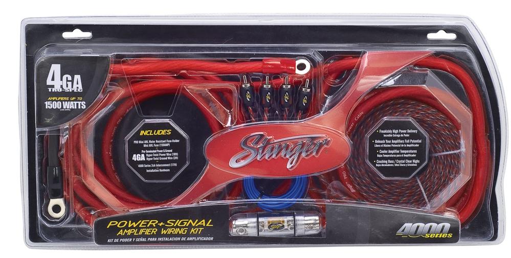 4GA 1500 Watt Complete Amplifier Wiring Kit