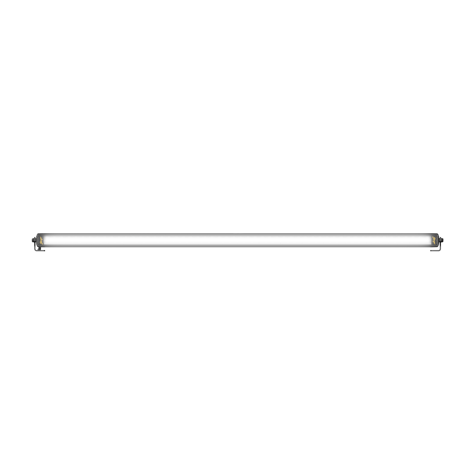 Stinger LED light bar with white lens and black housing