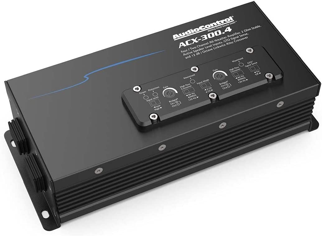 AudioControl ACX-300.4 4-Channel 300 Watt All Weather Amplifier