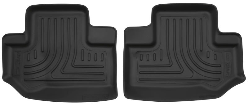 Husky Liners Jeep Wrangler JK 2-Door Rear Floor Liners, X-Act Contour (Black, 2011-15)