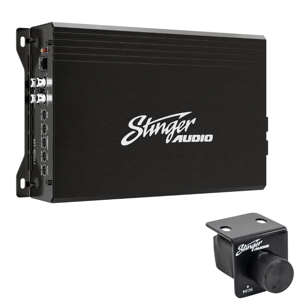 Stinger Audio MT-1500.1 1,500 Watt (RMS) Class D Monoblock Car Audio Amplifier