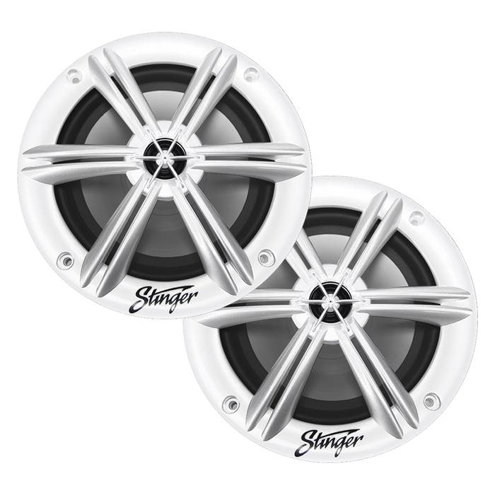 6.5" Coaxial Marine Speakers (Set of Two)