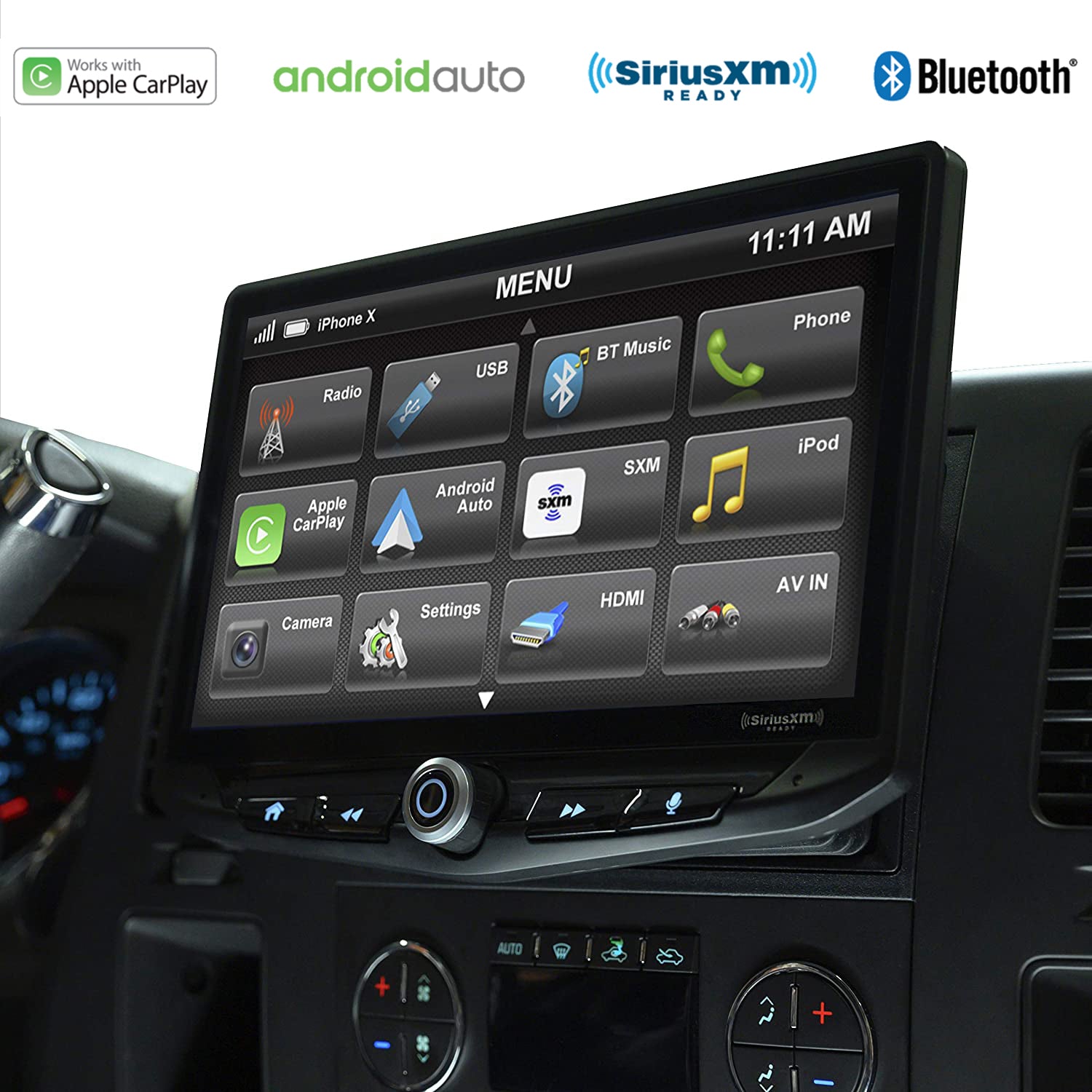 HEIGH10 Chevy Silverado/GMC Sierra (2007-2014) 10" Radio Kit