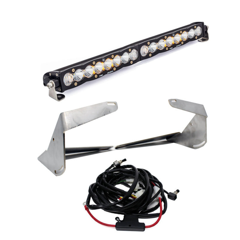 Baja Designs Ram 2500/3500 S8 20" Driving Combo Bumper Light Bar Kit (Clear) (2019+)