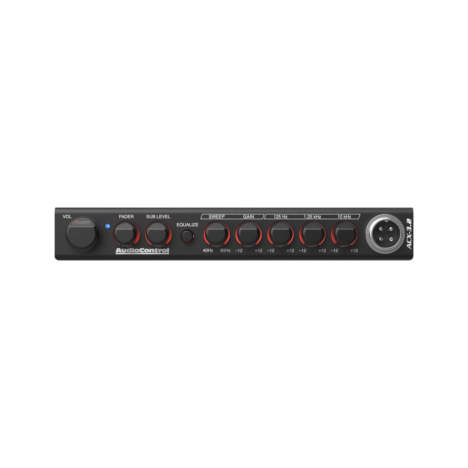 AudioControl ACX-3.2 All Weather Equalizer & Crossover with Paging Mic