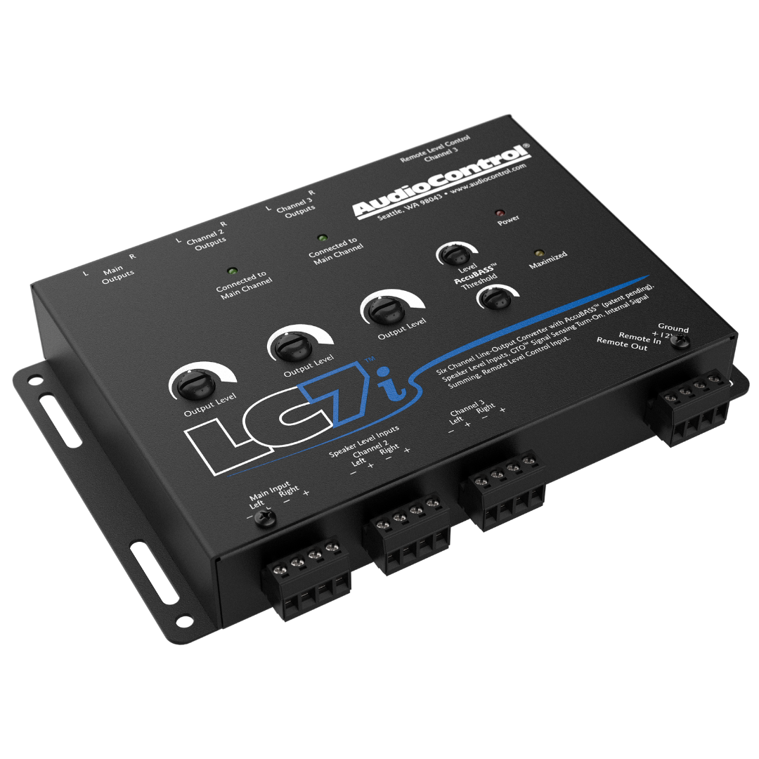 AudioControl LC7i 6-Channel Line Output Converter with Bass Restoration