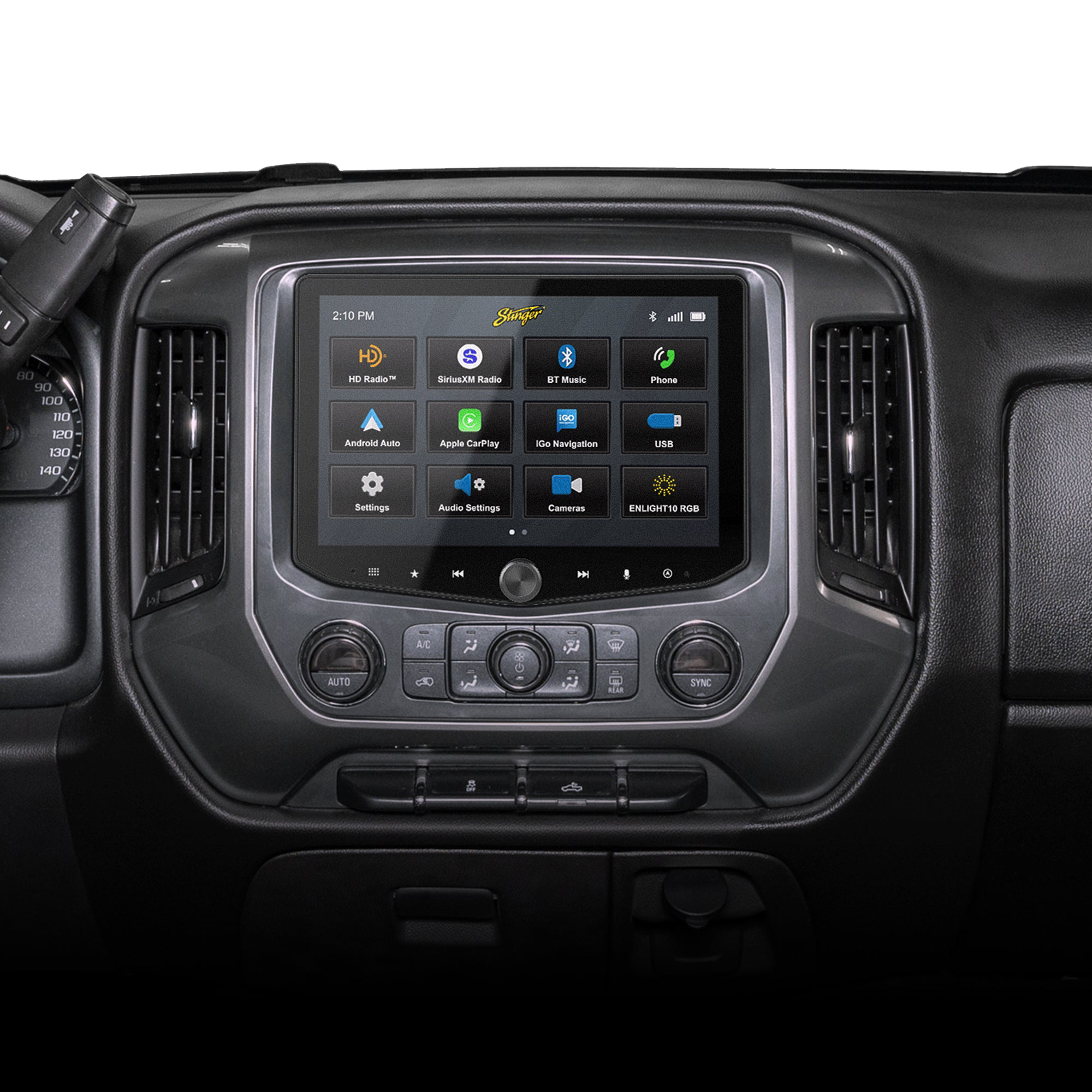 HORIZON10 Chevy Silverado/GMC Sierra (2014-2018) 10" Fully Integrated Radio Kit | Plug-&-Play