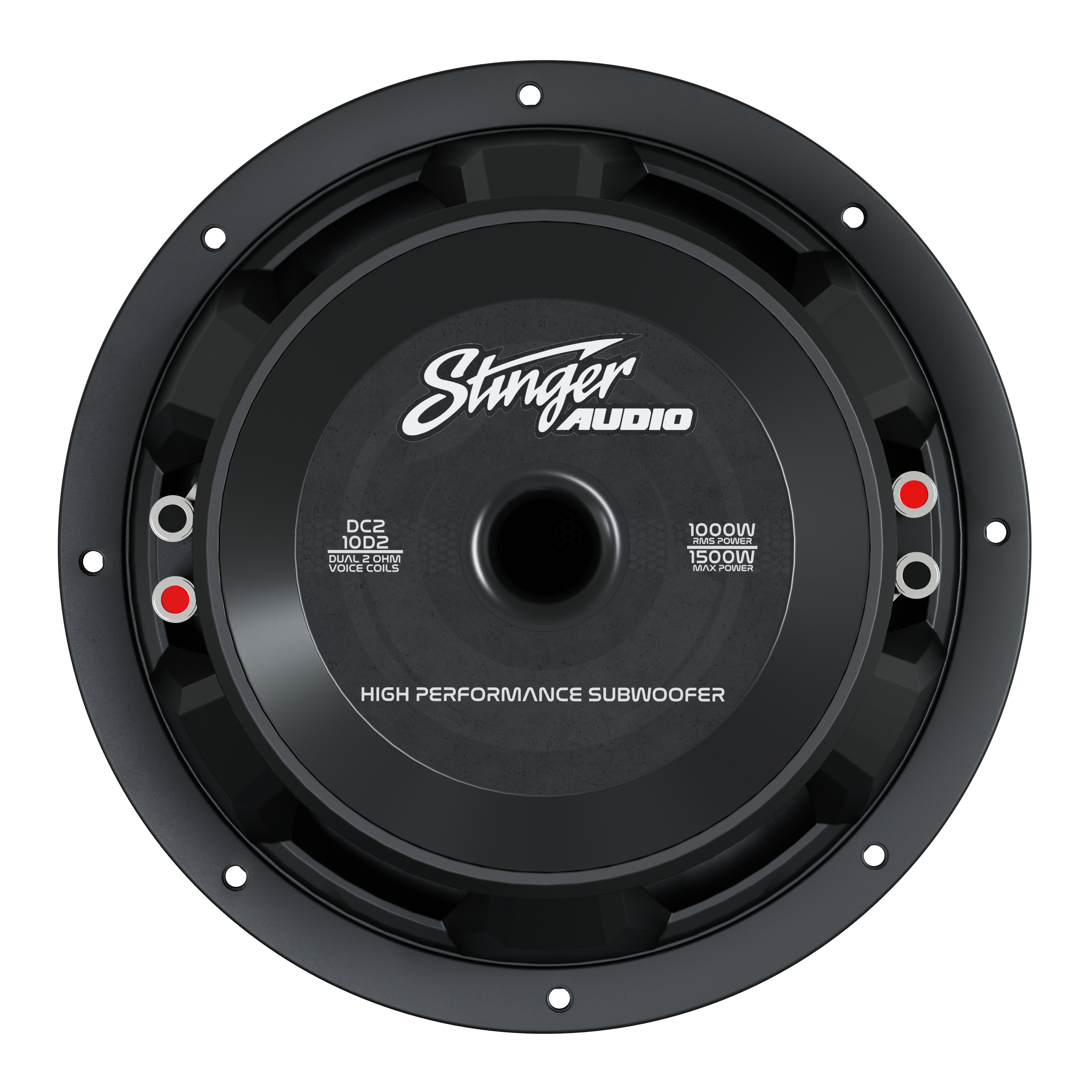 10" 1,000 Watt (RMS) DC2 Series Peak Power Car Subwoofer (1,000 Watts RMS/1,500 Watts Max)