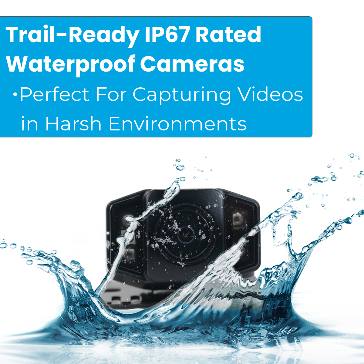 Off-Roading Monitoring Kit with Integrated DVR & Four-Camera System