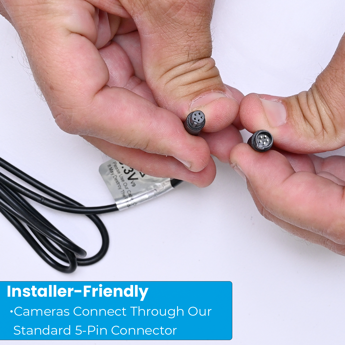 Off-Roading Monitoring Kit with Integrated DVR & Four-Camera System