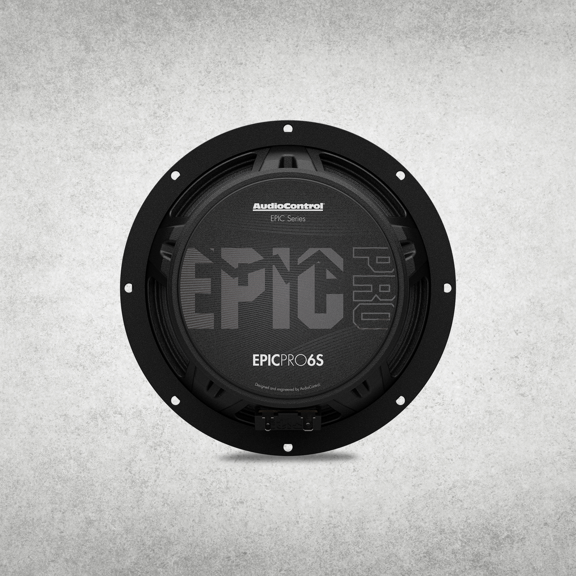 AudioControl EPIC PRO Series 6.5" Slim Midrange Speakers, 200W RMS/300W Max (Pair)