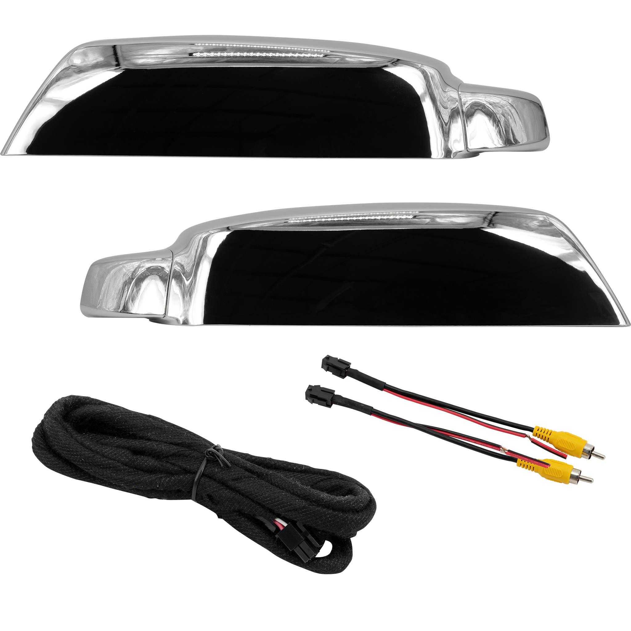 Chevy Silverado/GMC Sierra LD (2014-2018) Lane Change Assistance (Compatible with Monitors, Multiple Video Input, & Switching Capability)