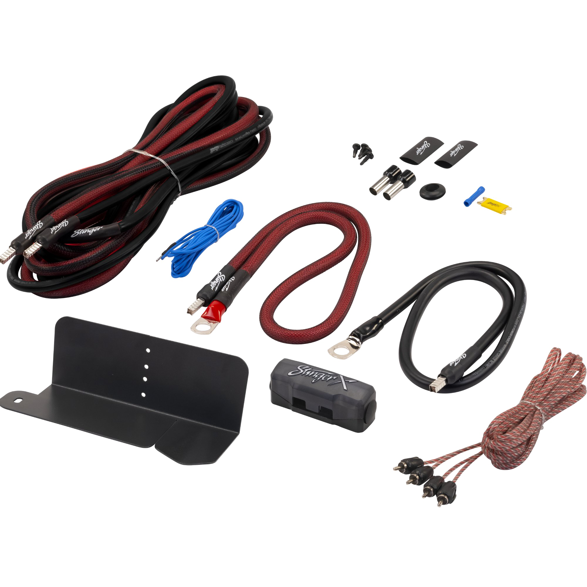 Ford Bronco (2021+) Complete 2-Channel 4GA or 8GA Amplifier Wiring Kit with XLink
