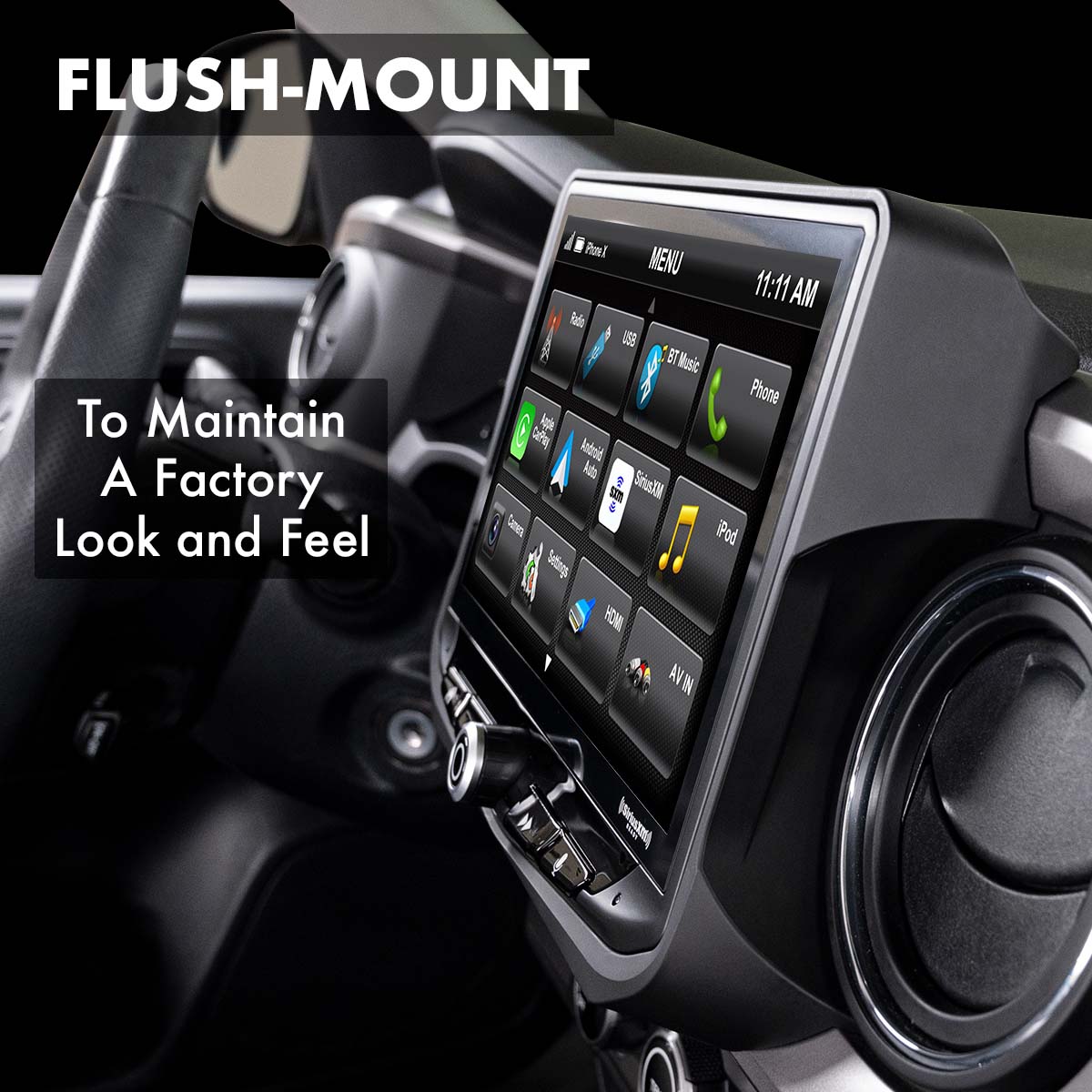 HEIGH10 Toyota Tacoma (2016-2023) 10" Plug-and-Play Radio Kit