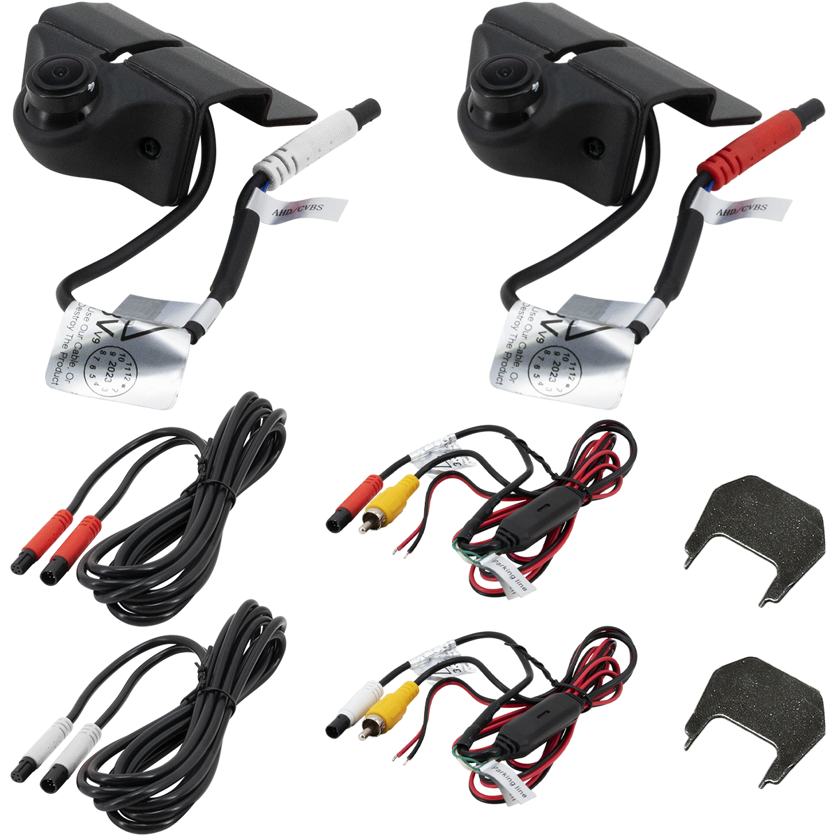 Jeep Wrangler JK (2007-2018) AHD Dual Blind Spot Camera Kit (set of two)