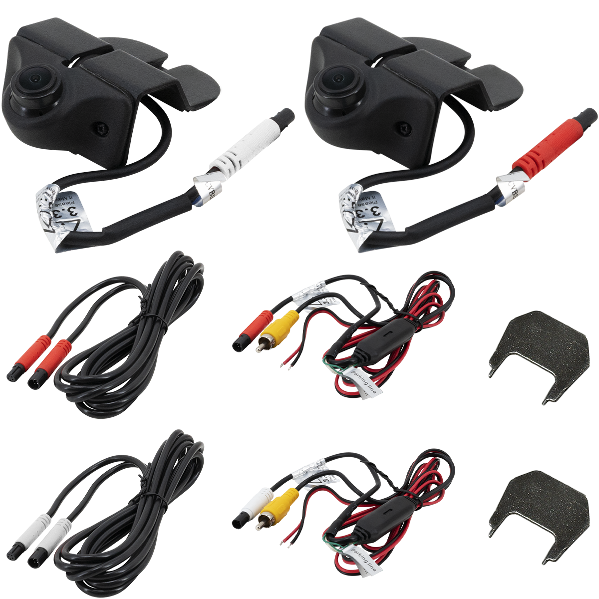 Jeep Wrangler JL/Gladiator JT AHD Dual Blind Spot Camera Kit (set of two)