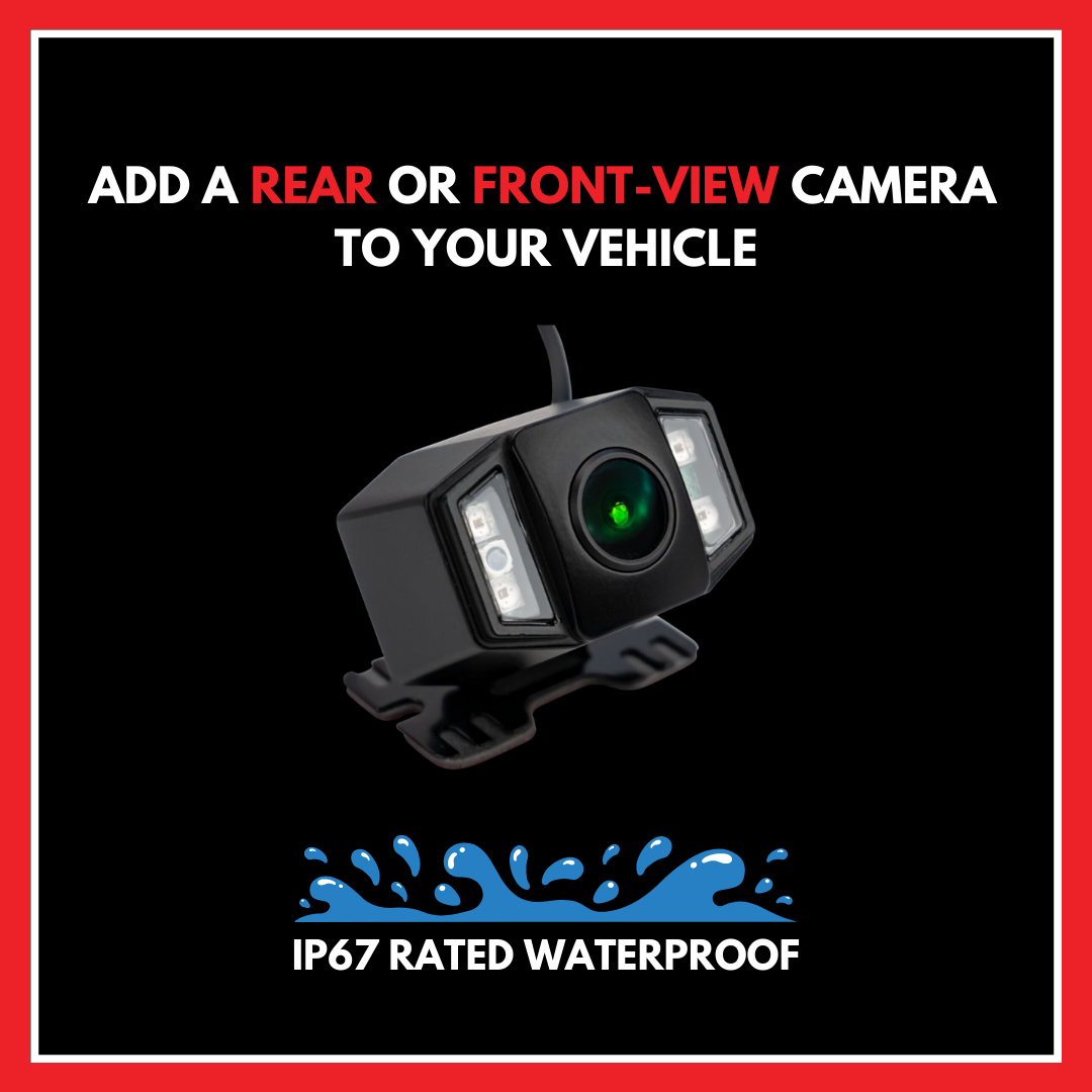 Jeep Wrangler JK (2007-2018) AHD Night Vision Backup Camera with Spare Tire Mount