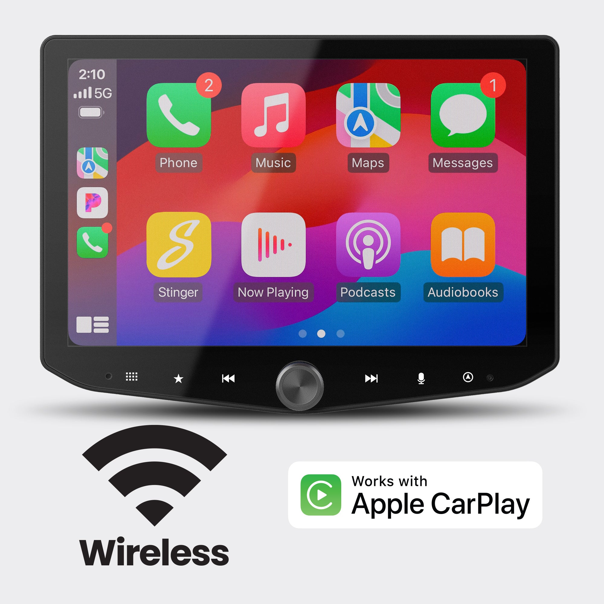 HEIGH10+ Dodge Challenger/Charger/Chrysler 300 (2015-2023) 10" Radio Fully Integrated Kit | Displays Vehicle Information