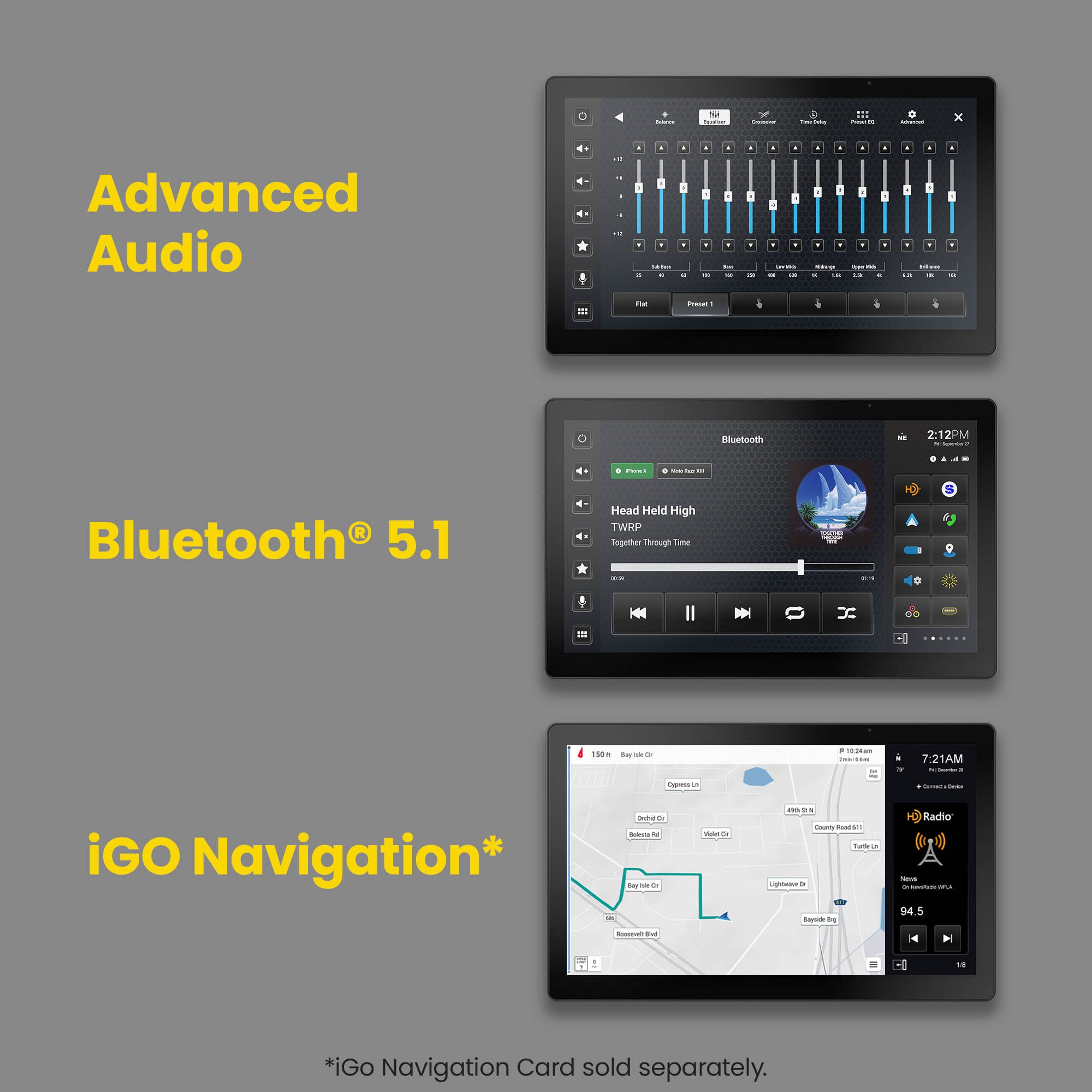 HORIZON12 Chevy Silverado/GMC Sierra (2014-2018) 12.8" Radio Plug-&-Play Kit