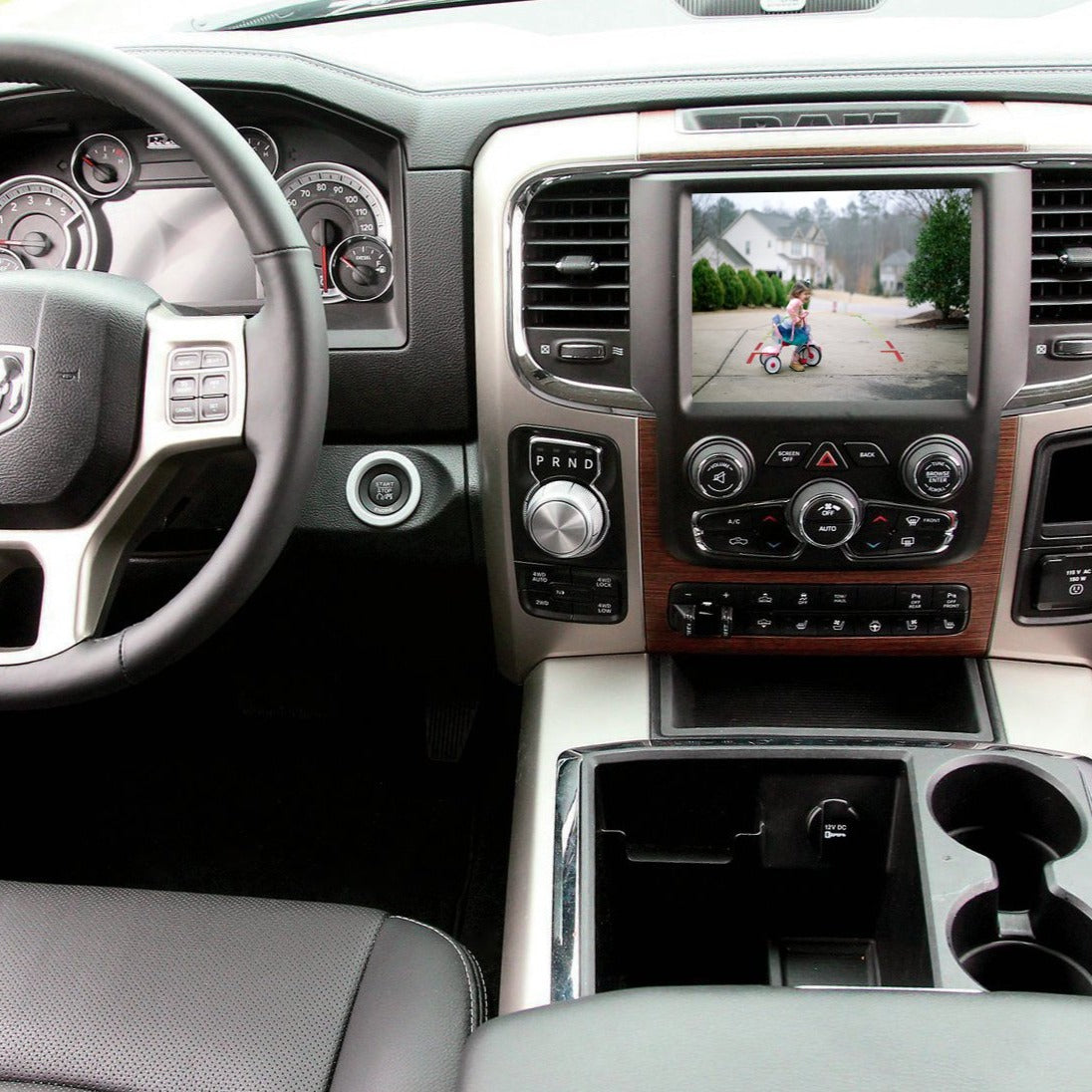 Dodge Ram/RAM Trucks (2013-2017) Backup Camera Kit with Tailgate with Plug-and-Play Interface