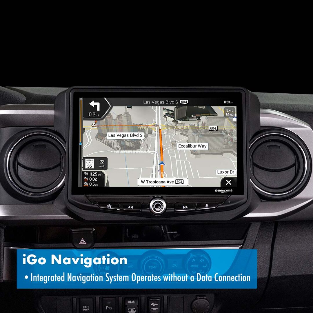 HEIGH10 Toyota Tacoma (2016-2023) 10" Plug-and-Play Radio Kit