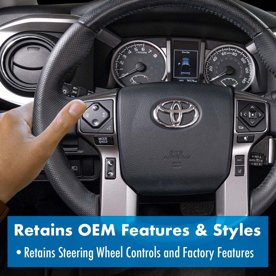 HEIGH10 Toyota Tacoma (2016-2023) 10" Plug-and-Play Radio Kit