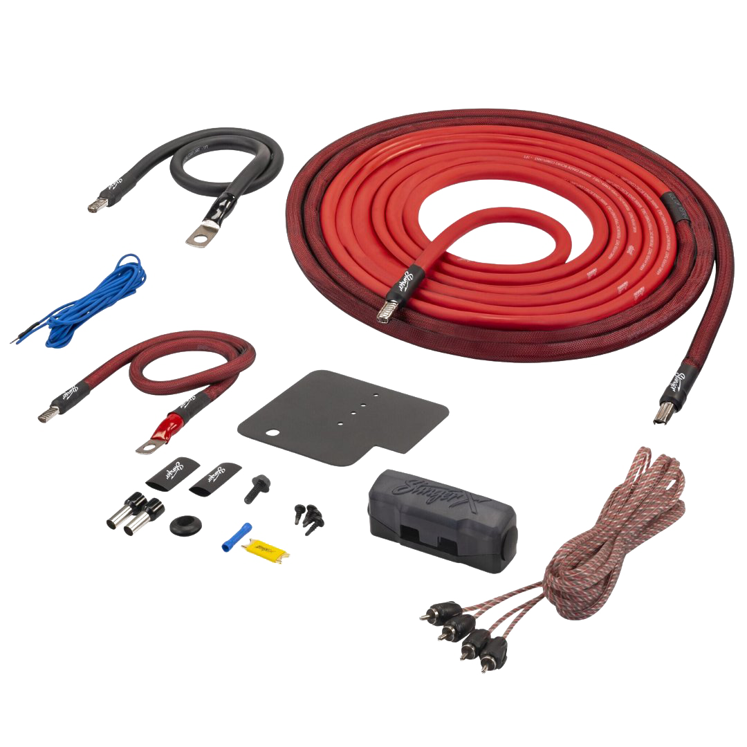Jeep Wrangler JK/JL (2007-2022)/Gladiator JT (2020-2023) 4GA or 8GA Amplifier Wiring Kit